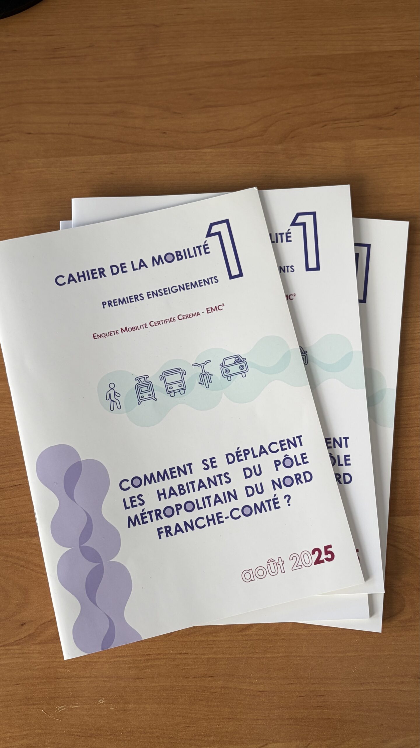 Couverture du premier cahier de la mobilité